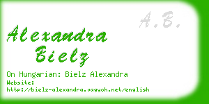 alexandra bielz business card